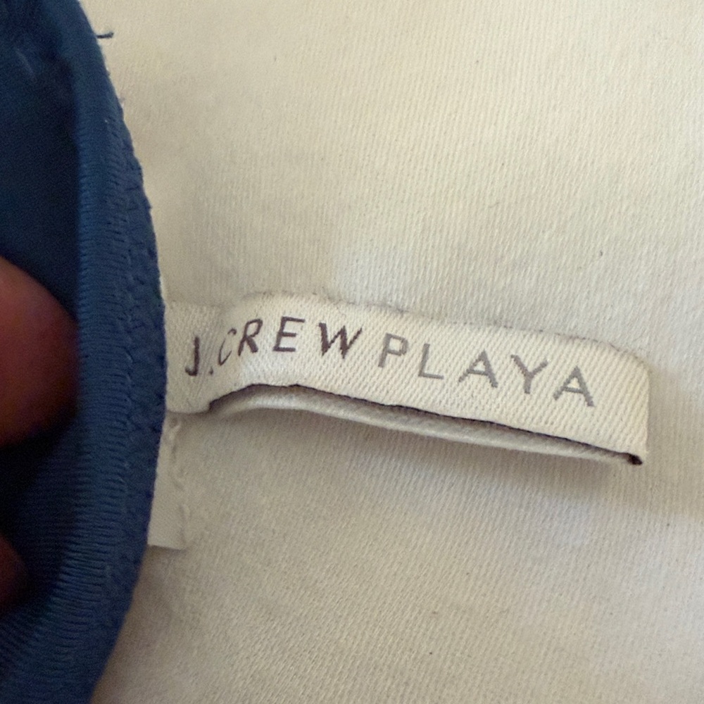 J. Crew Navy Triangle String Bikini Set - image 3